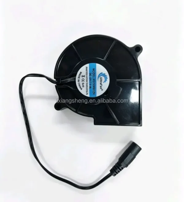Radial Fan, 75x75x30mm, PWM, 7530, Inverter - view 4