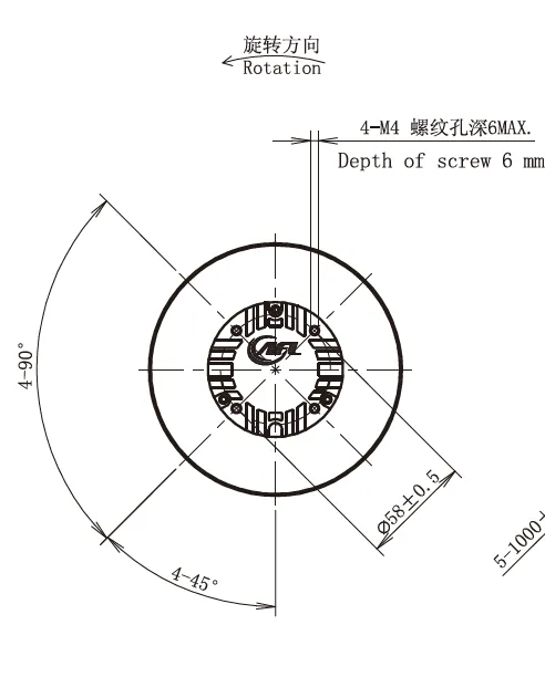 Radial Fan, AFL, B3P133-DC072-002, DC310V, 4500RPM - view 2