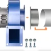 Radial Fan, Centrifugal, Cast - view 3