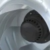 Radial Fan, FLW, Aluminum, 220V, 1400RPM - view 3