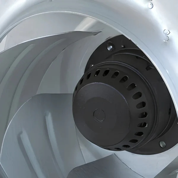 Radial Fan, FLW, Aluminum, 220V, 1400RPM - view 3