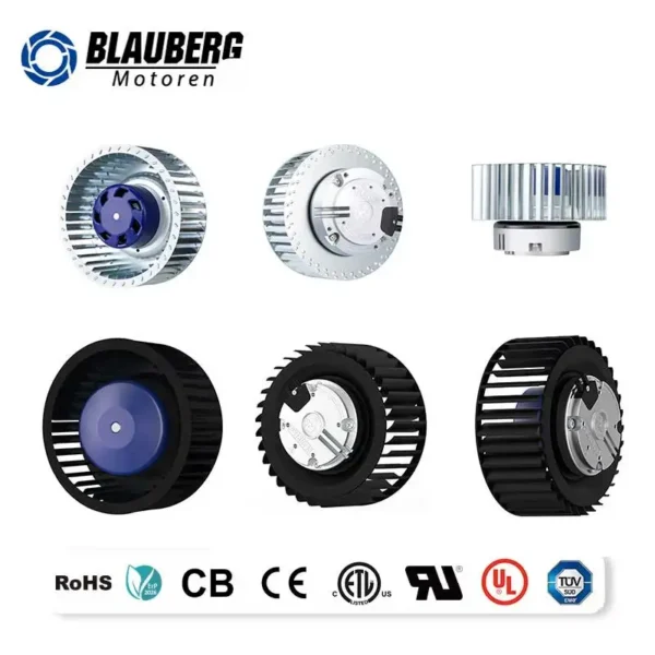 Radial Fan, GL-B190B-EC-M0, 230V, 190mm, Plastic - view 6