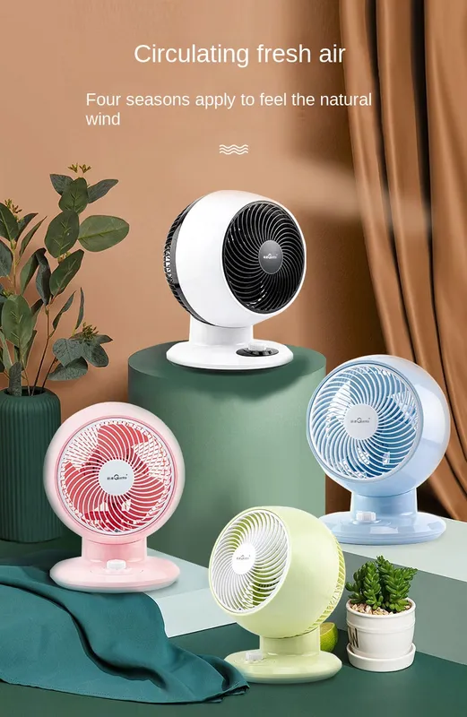 Radial Fans, 8-Inch, 3-Blade, 3-Speed, Portable - view 6