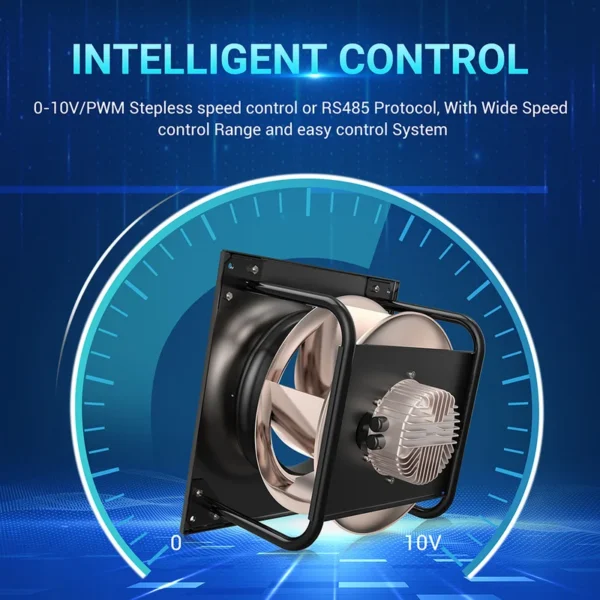 Radial Fans, LONGWELL, 133mm, 900mm, 30W-5700W - view 5
