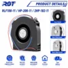 Radial Heating Blower, RLF2HP-182-11, 48V, 127mm - view 5