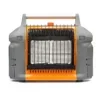 Radiant Heat Propane Heater, Portable, 5.2KW, Iron