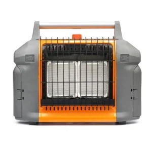 Radiant Heat Propane Heater, Portable, 5.2KW, Iron