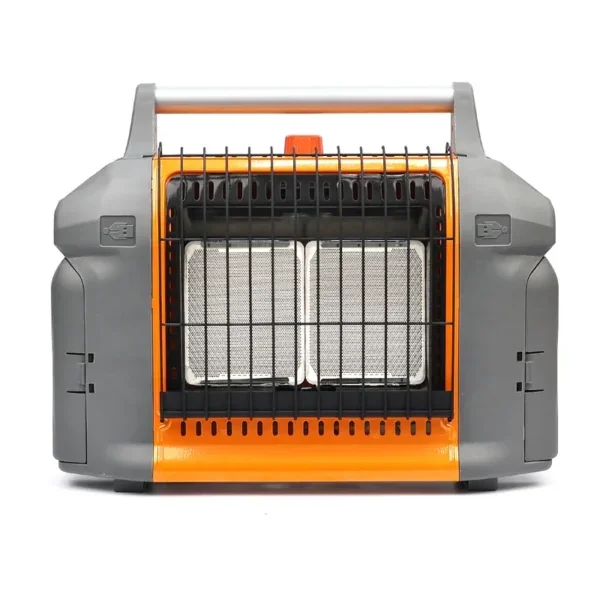 Radiant Heat Propane Heater, Portable, 5.2KW, Iron
