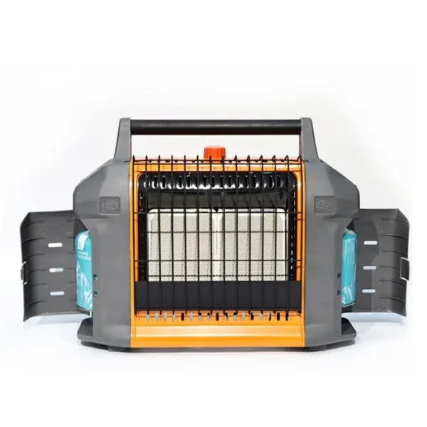 Radiant Heat Propane Heater, Portable, 5.2KW, Iron - view 2
