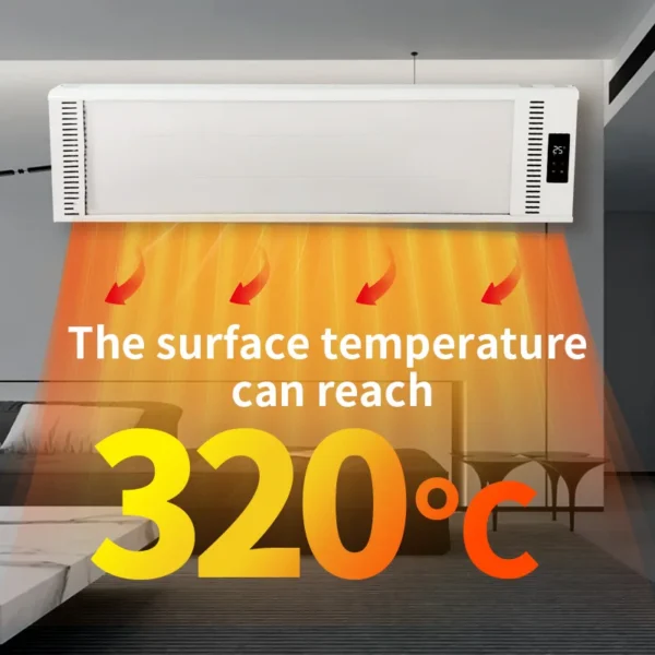 Radiant Heating Panel, 3000W, 4000W, Wall - view 2