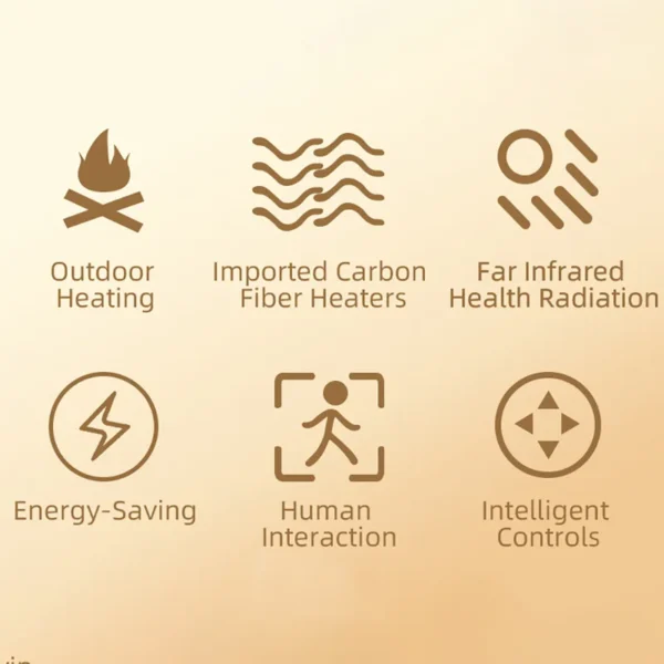 Radiant Infrared Heater, Ceiling, 220v - view 2