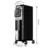 Radiator, 2500W, Portable, 11-Fins, 249 - view 3