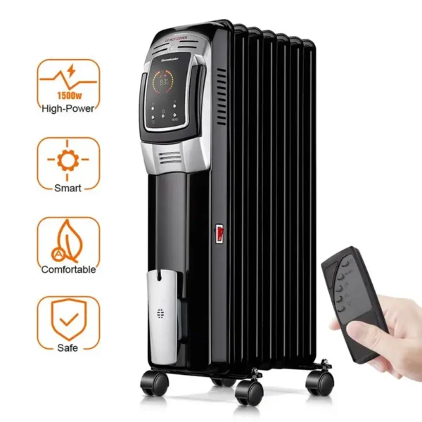 Radiator, 2500W, Portable, 11-Fins, 249 - view 4