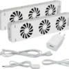 Radiator, MXRV-S02, 5V, Plastic, CFM - view 2