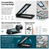 Rain Sensor Hidden Motor, Aluminum, Roof - view 3