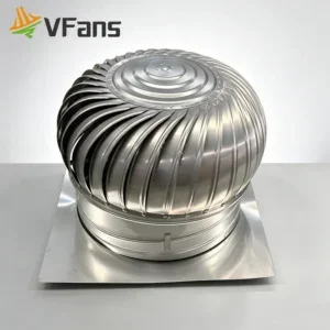 Rainproof Roof Turbine Ventilator, Stainless, Steel, 304