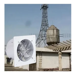 Range Hood Exhaust Fan, 220V, Cast, Axial, Wall