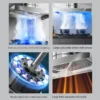 Range Hood Exhaust Fan, 6inch, Stainless, Steel - view 4