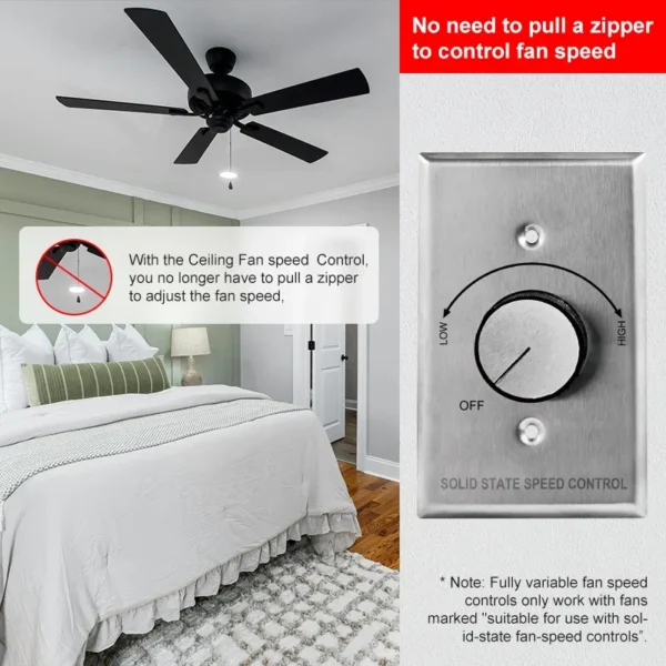 Range Variable Rotary Fan, PC, YLFC700RF - view 3