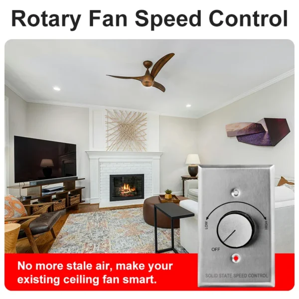 Range Variable Rotary Fan, PC, YLFC700RF - view 5