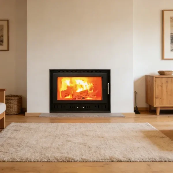 Real Fire Steel Fireplace, 3-Year, Wood Fireplaces