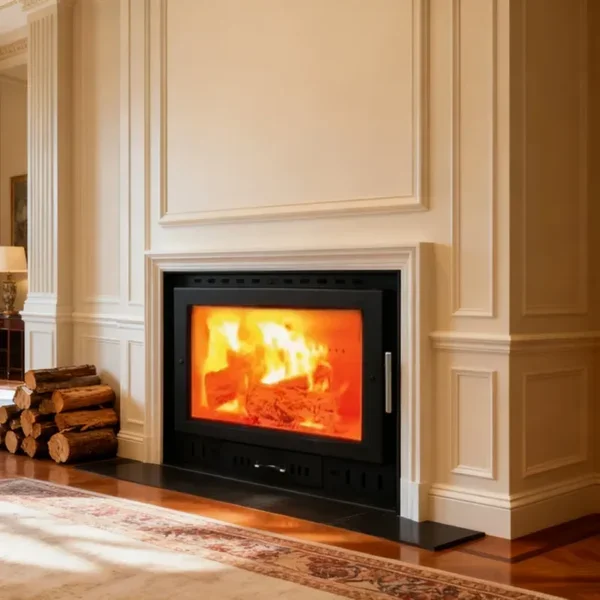 Real Fire Steel Fireplace, 3-Year, Wood Fireplaces - view 6