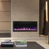 Recessed Electric Space Fireplace, Wall, 750, Plastic - view 2