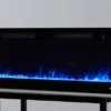 Recessed Electric Space Fireplace, Wall, 750, Plastic - view 4