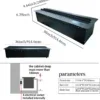 Recessed Water Vapor Fireplace, 3D, APP - view 4