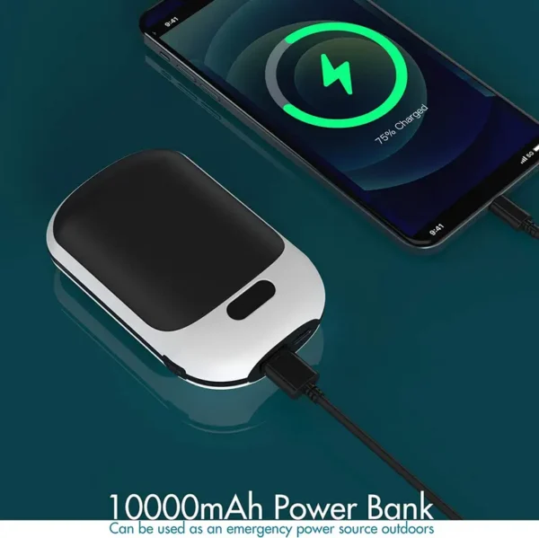 Rechargeable Hand Warmer, 10000mAh, 131, 12hrs - view 3
