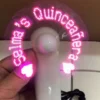 Rechargeable Mini Portable Fan, USB, LED - view 2