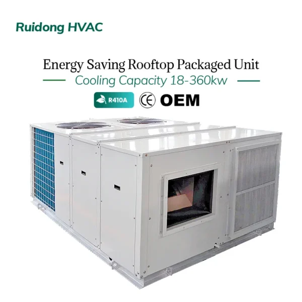 Recovery Rooftop Package Unit, 18kw-360kw, R-410A