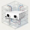 Recovery Ventilation Unit, ERV, 250-6000, M3/h