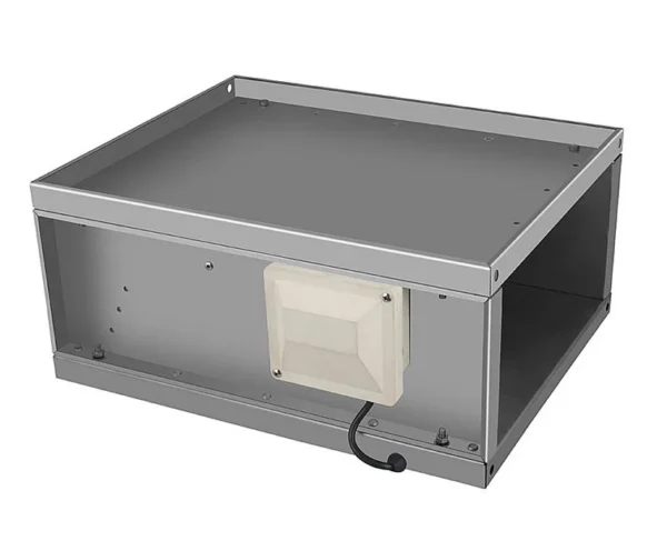 Rectangular Duct Fan, Cast, 220 V, Corded Electric - view 2