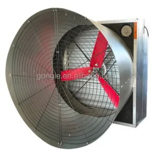 Red Blade Cone Fan, Electric