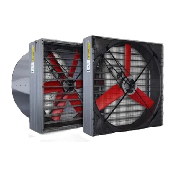 Red Blade Cone Fan, Electric - view 2
