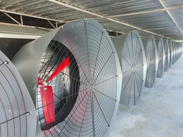 Red Blade Cone Fan, Electric - view 4