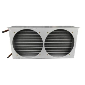 Refrigeration Cabinet Condenser, Copper, Aluminum