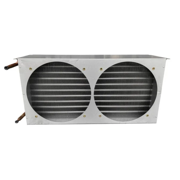 Refrigeration Cabinet Condenser, Copper, Aluminum
