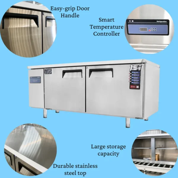 Refrigeration Equipment Under-counter Chiller, Stainless - view 2