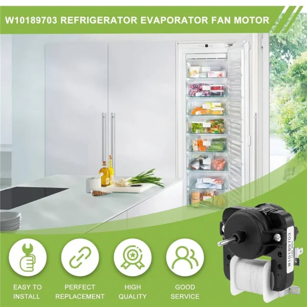 Refrigerator, W10189703, Electric, Metal - view 6