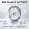 Regenerative Blower, 240 V, Electric - view 5