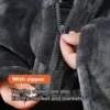 Remote Electric Wrap Blanket, 10, Flannel Fleece - view 2