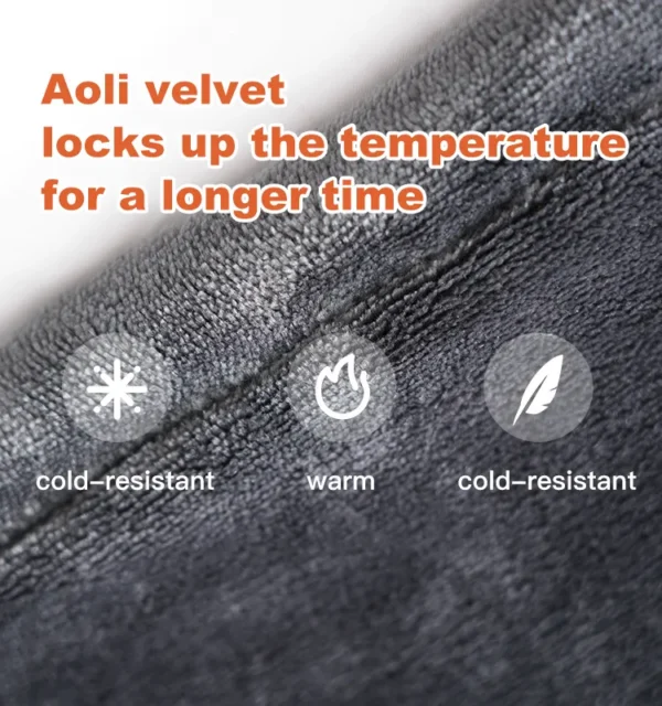 Remote Electric Wrap Blanket, 10, Flannel Fleece - view 5