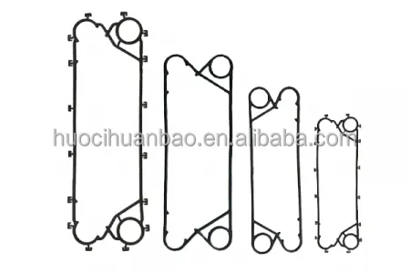 Replaceable Plate Heat Exchanger Gaskets, PHE Sealing Spare Parts - view 2