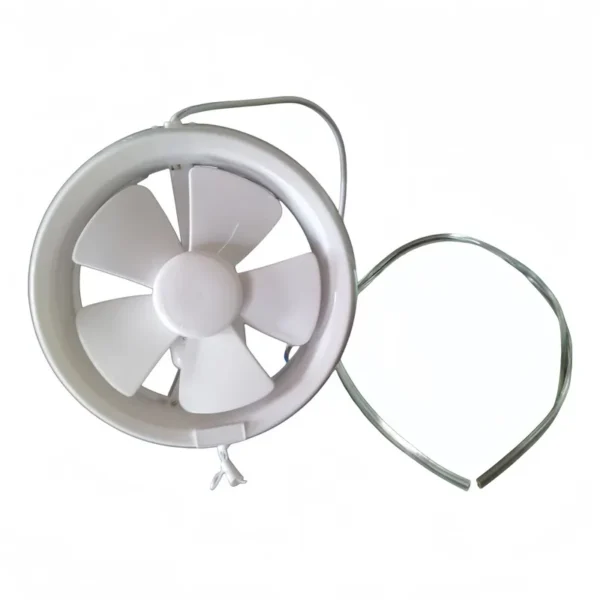 Residential Round Exhaust Fan, SRIL, 6", Wall - view 2