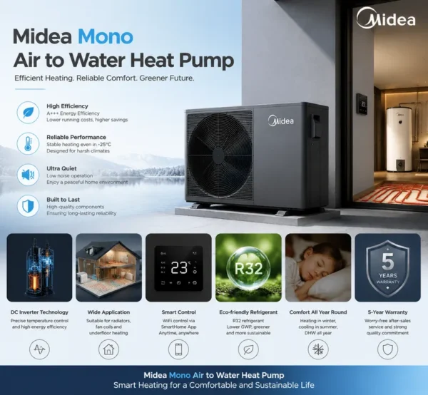 Residential Water Heat Pump, R290, ERP - view 2