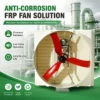 Resistant Frp Cone Fan, Customization, Electric - view 3