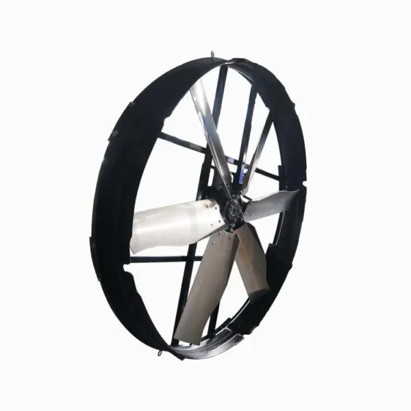 Resistant Industrial Circulation Fan, IP55, Aluminum, Wall