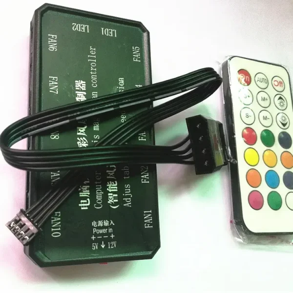 Rgb Led Cooling Fan, ABS - view 3